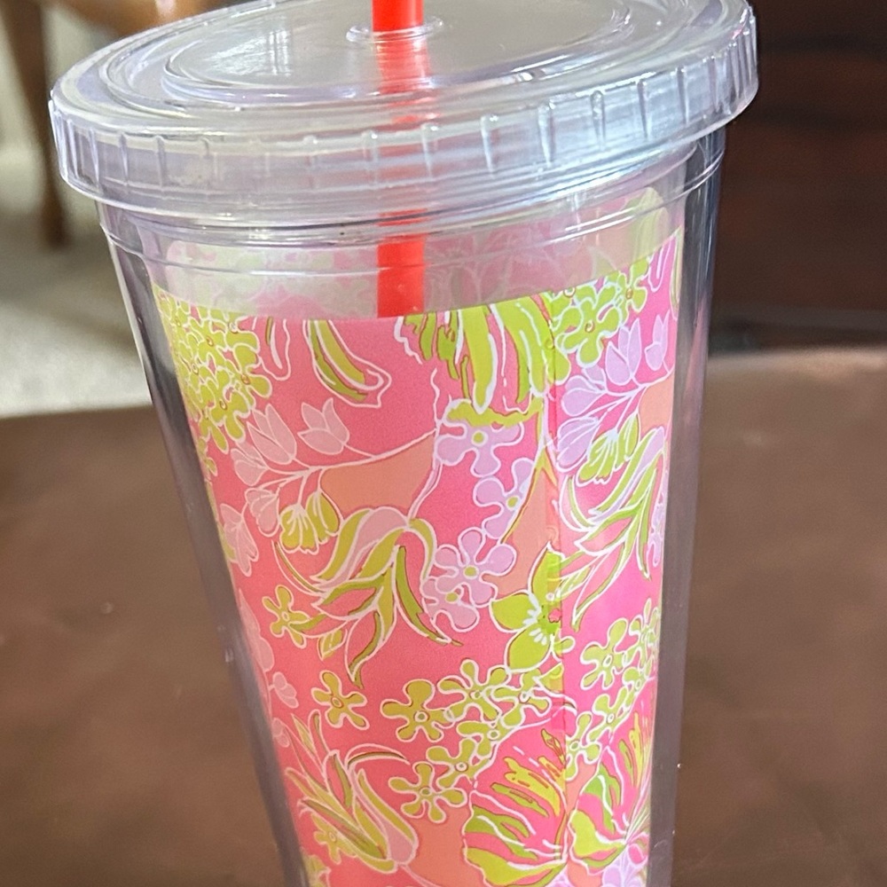 Lilly Pulitzer Tropical Paradise Double Wall Tumbler